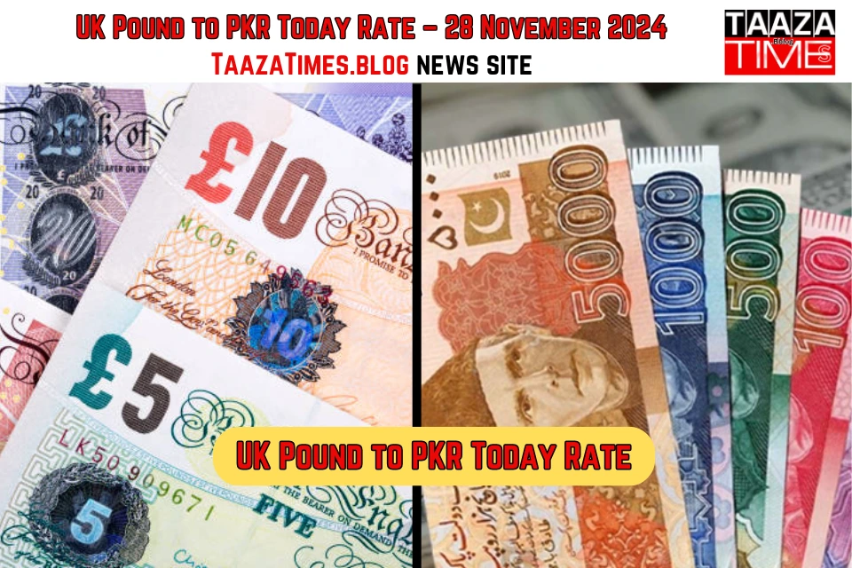 UK Pound to PKR Today Rate