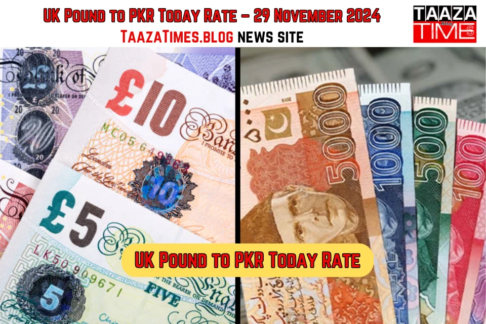 UK Pound to PKR Today Rate