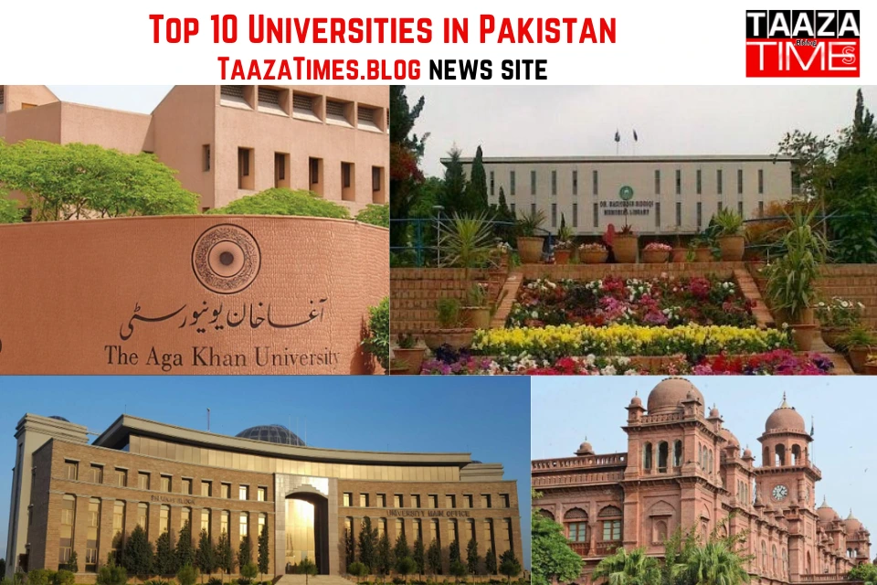 Top 10 Universities in Pakistan