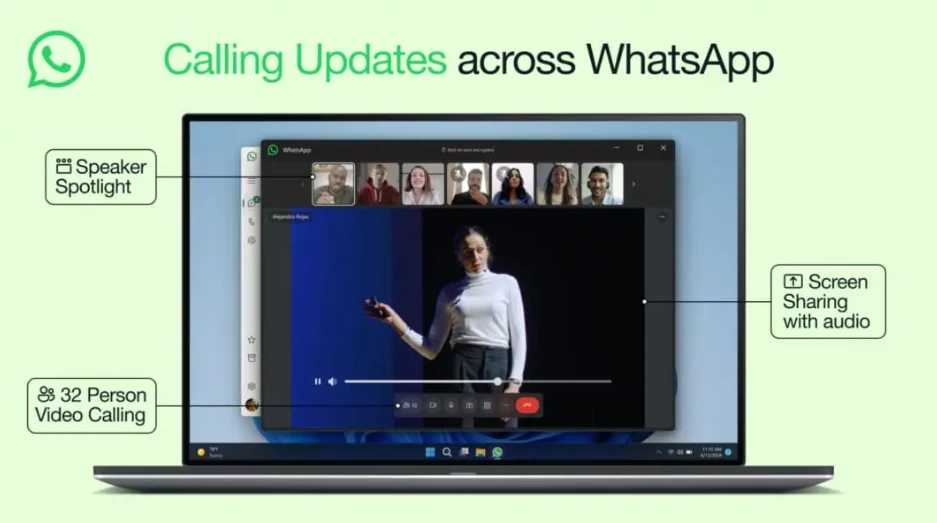 WhatsApp Introduce 4 New Video Calling Features
