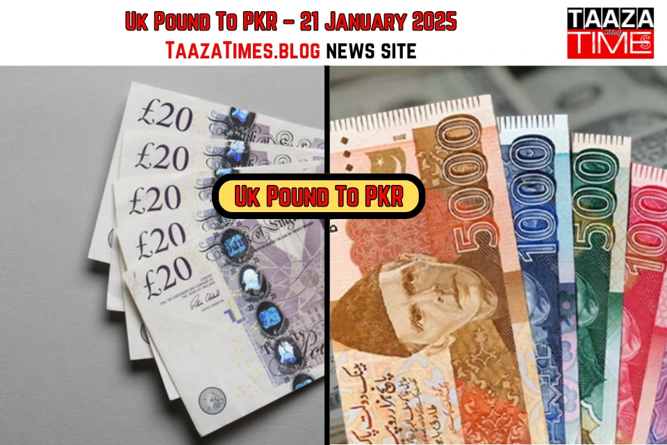 Pound To PKR Latest Rate