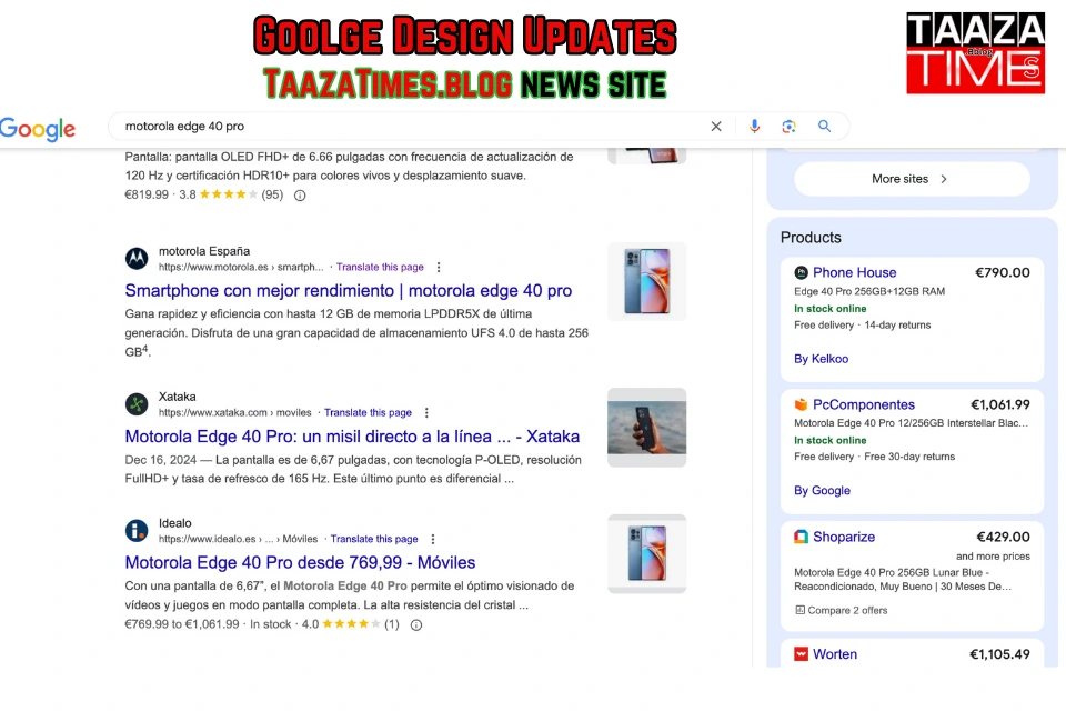 google updates