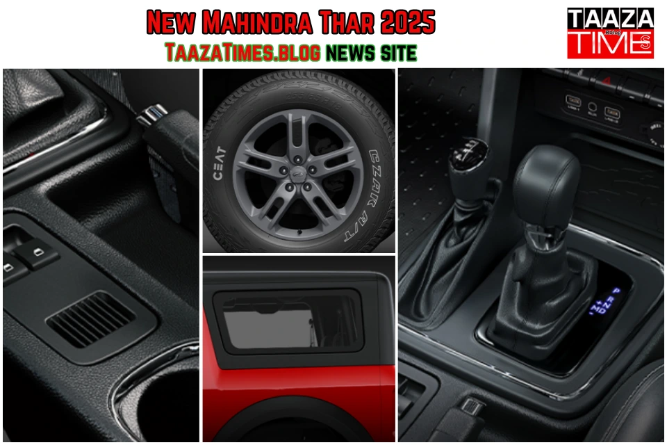 Mahindra Thar Technology