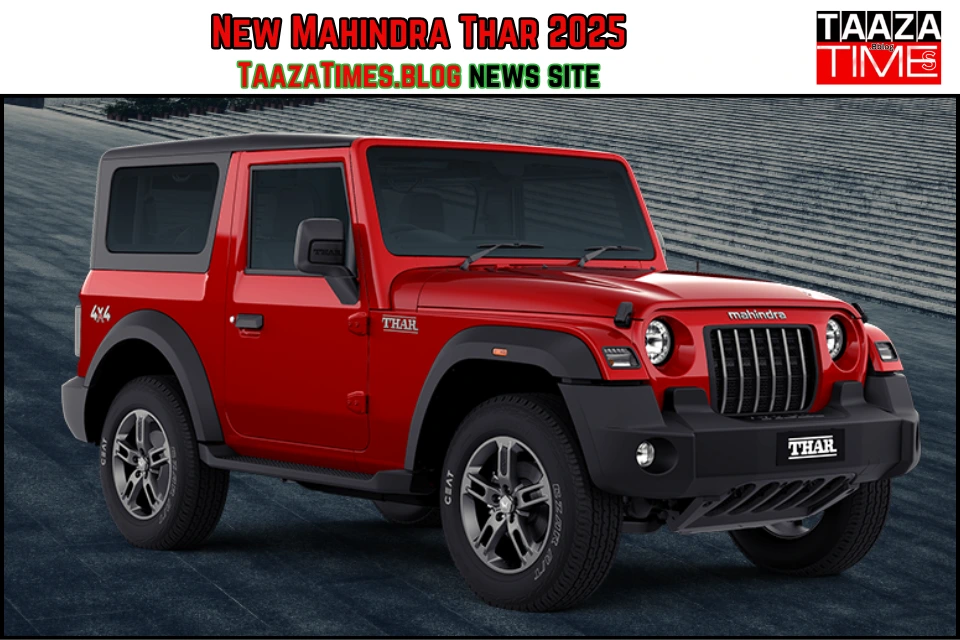 New Mahindra Thar 2025